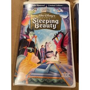 Vintage VHS Disney Movie Sleeping Beauty Limited Edition
